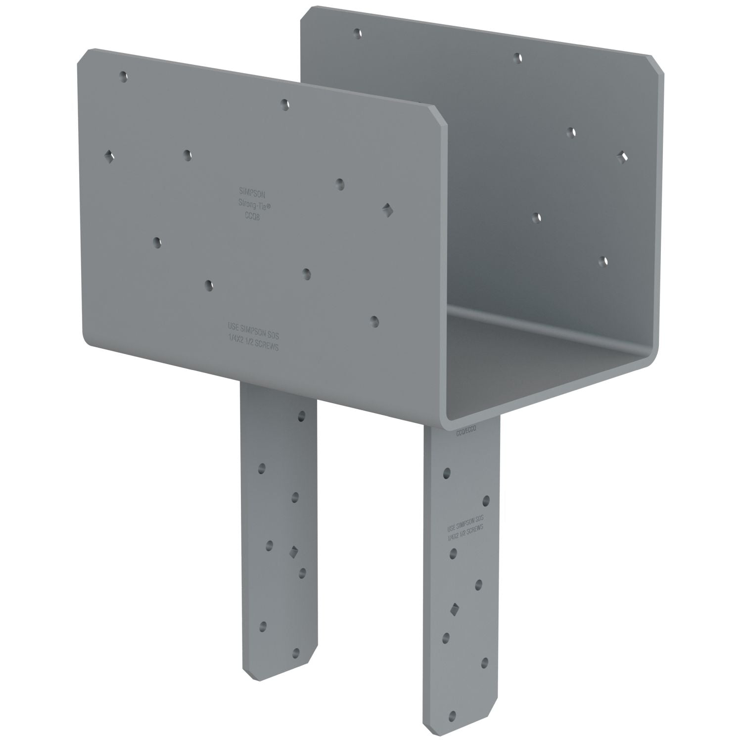 Simpson Strong-Tie CCQ86SDS2.5 CCQ Column Cap for 8x Beam, 6x Post with Strong-Drive SDS Screws