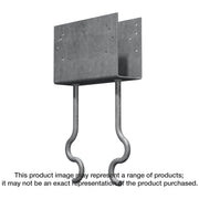 Simpson Strong-Tie CCQM3.62-SDSHDG CCQM Hot-Dip Galvanized Column Cap for 3-5/8-in. Beam, with Strong-Drive SDS Screws