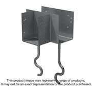 Simpson Strong-Tie CCTQM5.50-SDSG CCTQM 5-1/2-in. T-Shape Column Cap for Masonry w/ SDS Screws