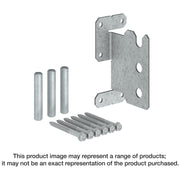 Simpson Strong-Tie CJT4ZS CJTZ 12-Gauge ZMAX Galvanized Concealed Joist Tie with (4) Short Pins