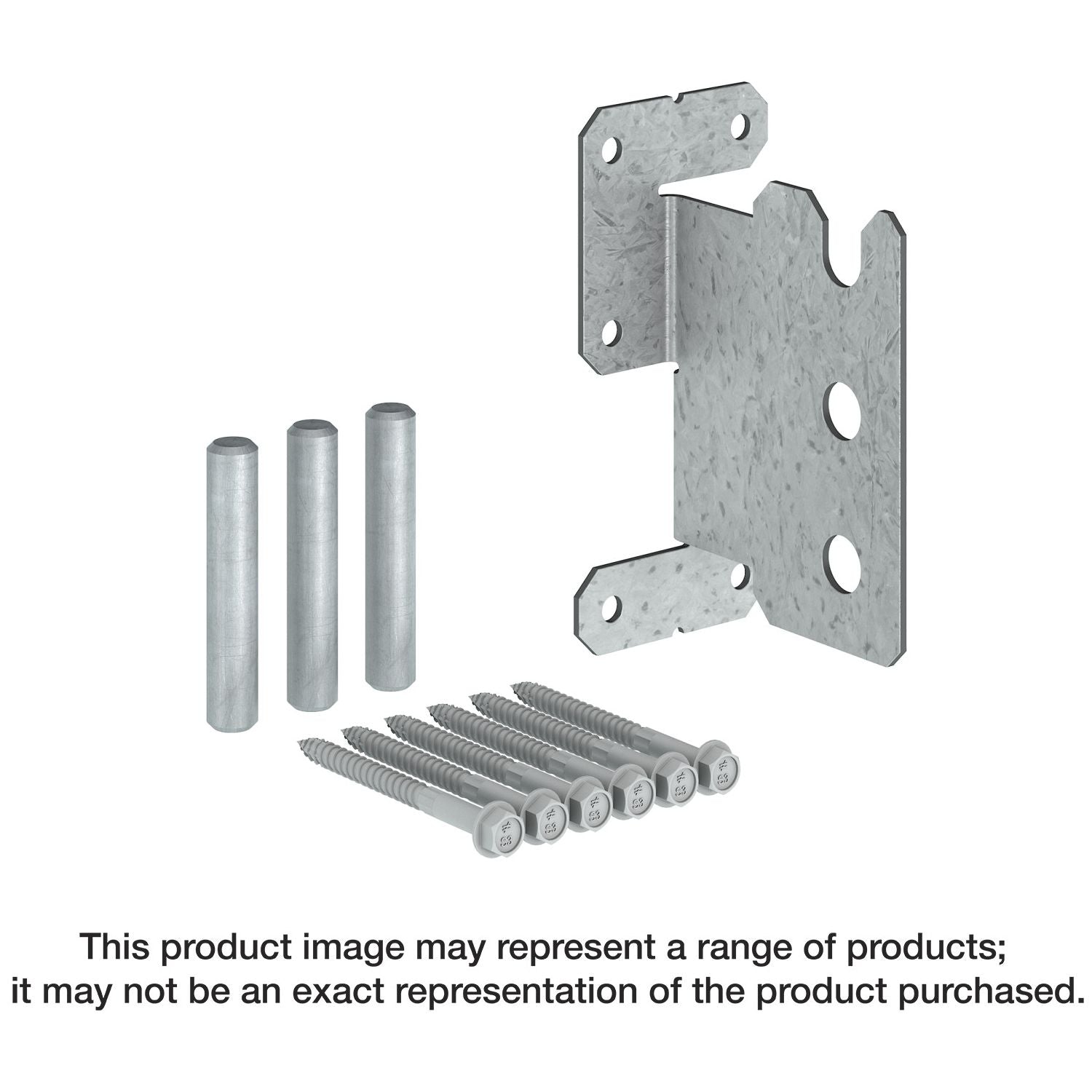Simpson Strong-Tie CJT6ZS CJTZ 12-Gauge ZMAX Galvanized Concealed Joist Tie with (6) Short Pins