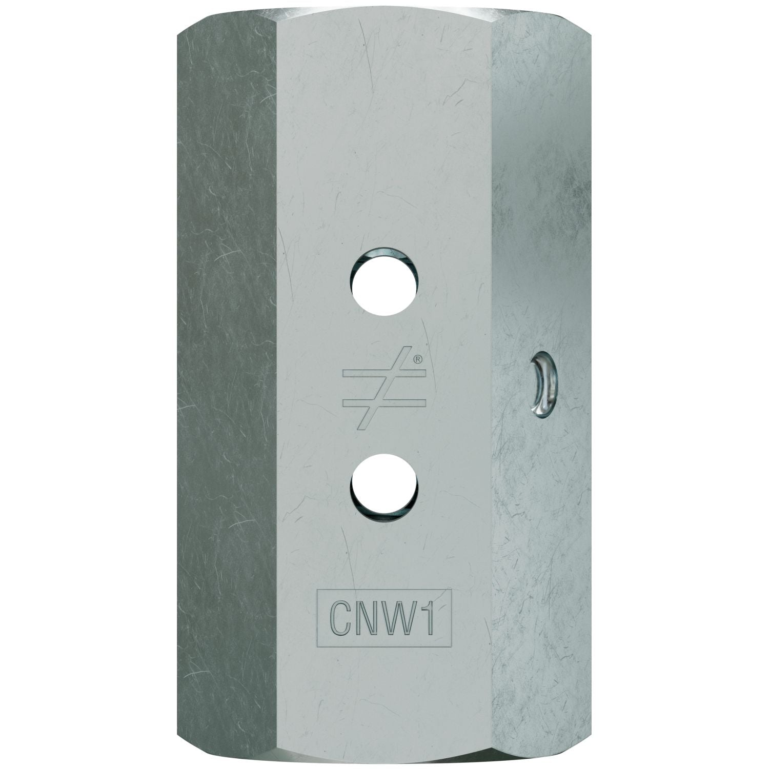 Simpson Strong-Tie CNW1 CNW 1-in. Coupler Nut with Witness Hole