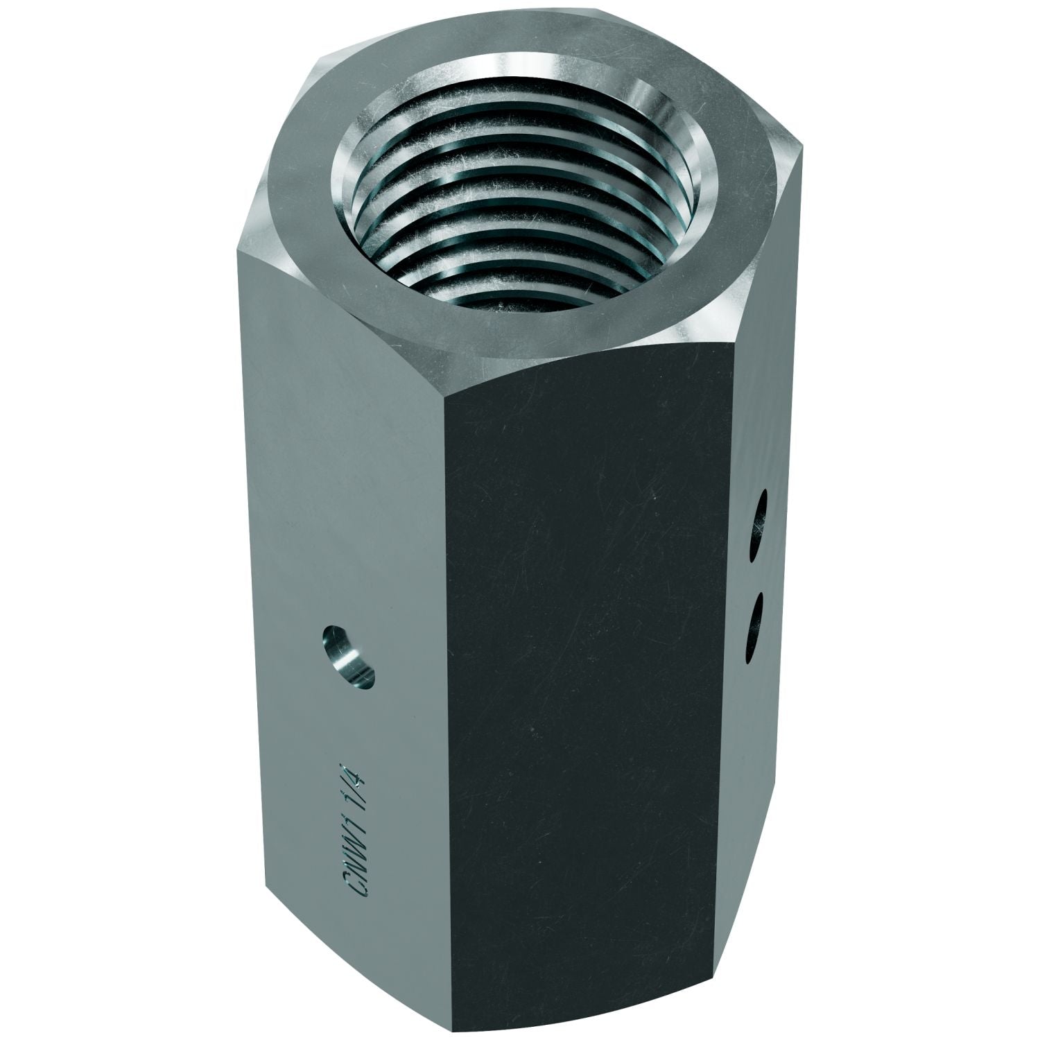 Simpson Strong-Tie CNW1 CNW 1-in. Coupler Nut with Witness Hole