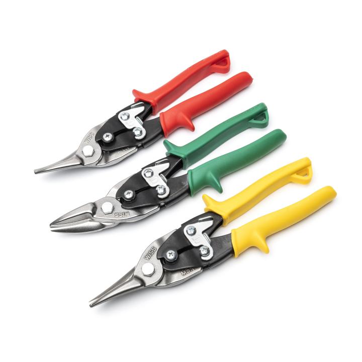 Crescent 3-Piece Compound Action Aviation Snip Set (M123R)