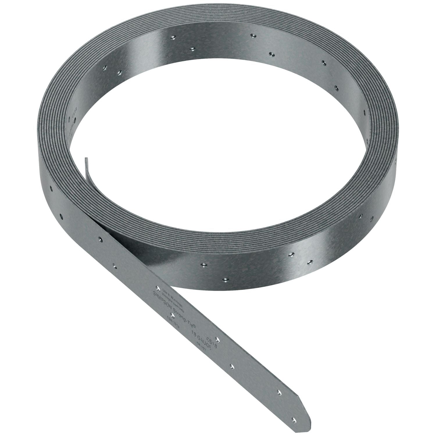Simpson Strong-Tie CS18S CS 100 ft. 18-Gauge Galvanized Coiled Strap