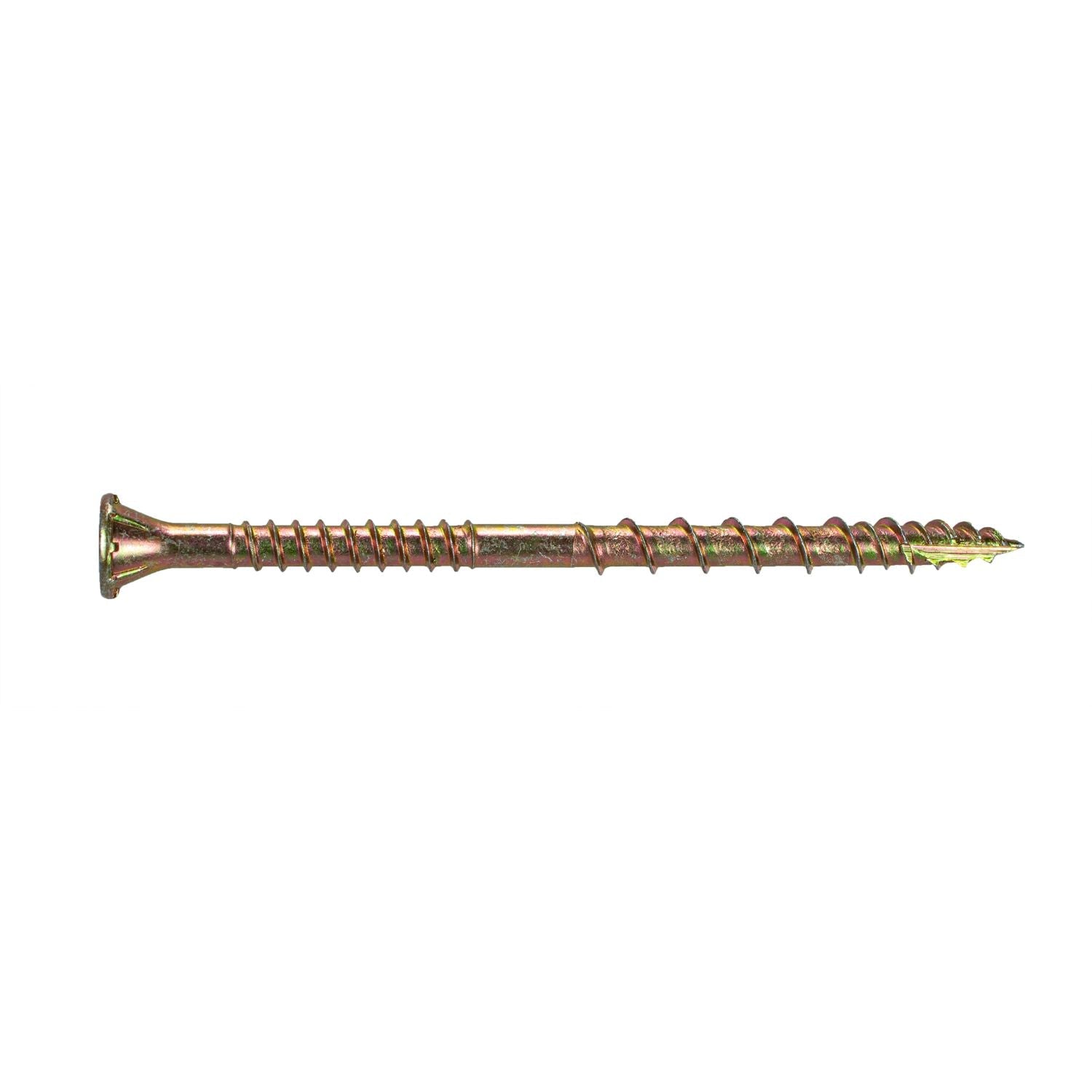 Simpson Strong-Tie CSVZ3R70 Strong-Drive CSV Construction Screw,  #10 x 3-in. T25, Flat Head, Yellow Zinc, 70-Pack