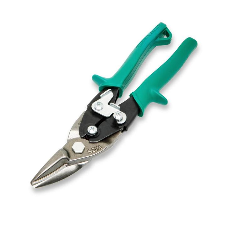 Crescent 9-3/4-in. Compound Action Straight and Right Cut Aviation Snips (M2R)