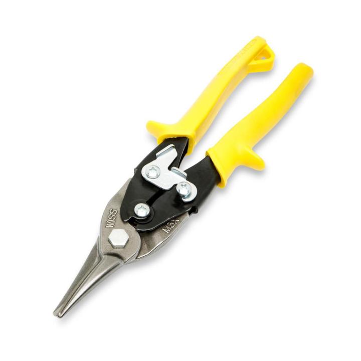 Crescent 9-3/4-in. Compound Action Straight, Left, and Right Cut Snips (M3R)
