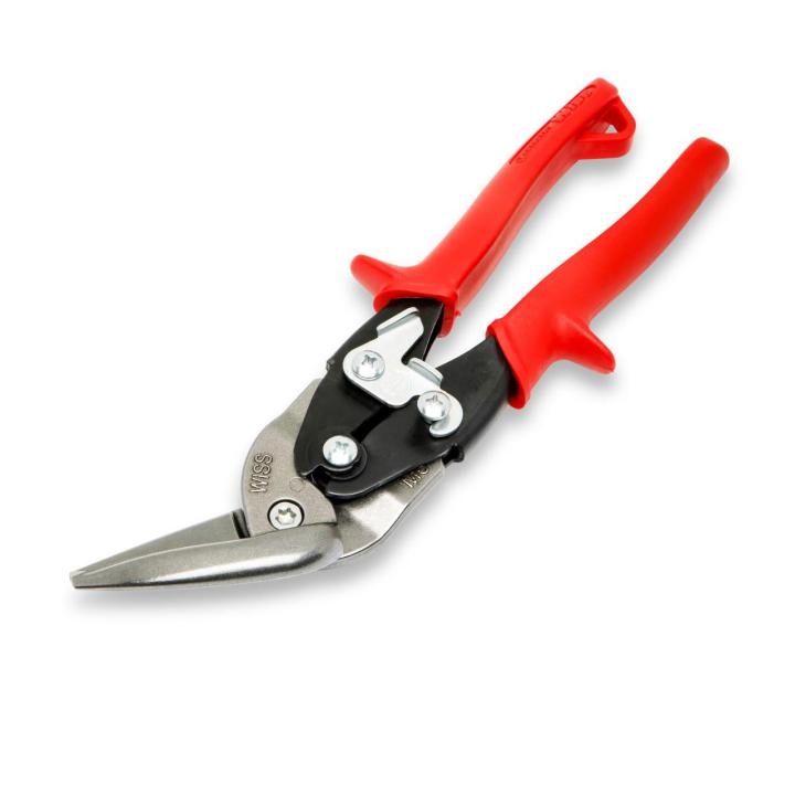 Crescent 9-1/4-in. MetalMaster Offset Straight and Left Cut Aviation Snips (M6R)