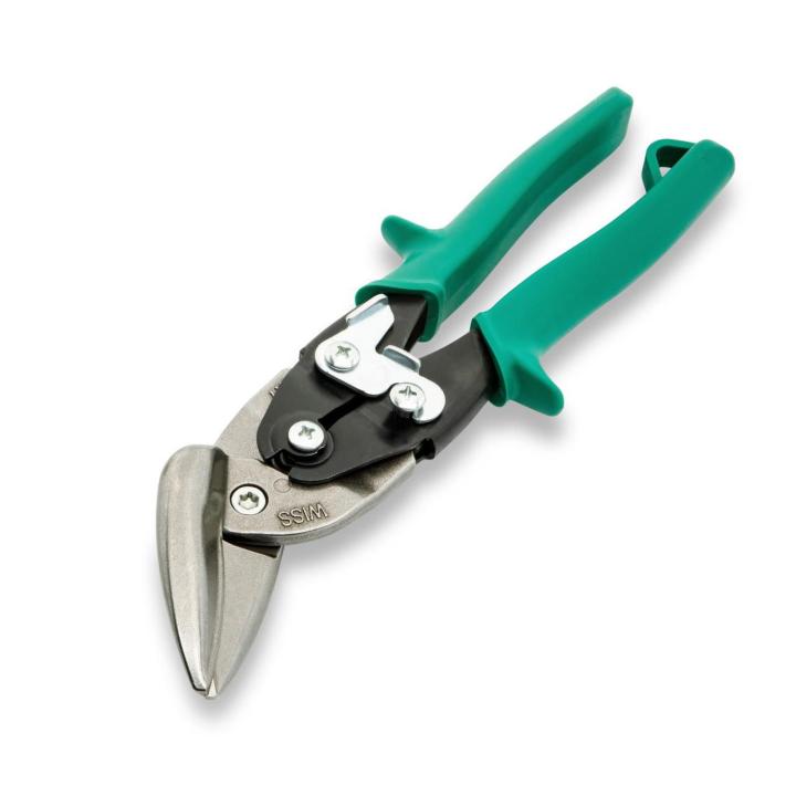 Crescent 9-1/4-in. MetalMaster Offset Straight and Right Cut Aviation Snips (M7R)