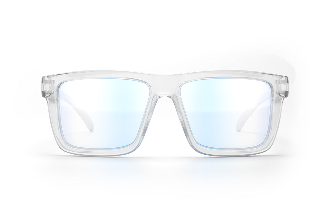 Heat Wave XL VISE Z87 Vapor Clear Frame Blue Light Blocking Sunglasses