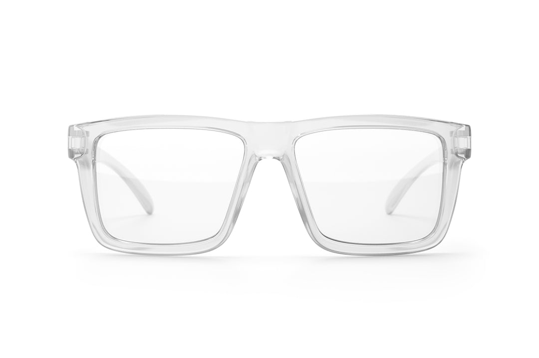 Heat Wave XL VISE Z87 Vapor Clear Frame Tuff-Tec Clear Lens Sunglasses
