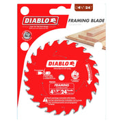 Diablo D0424X 4-1/2 in. x 24-Tooth  Framing Trim Saw Blade