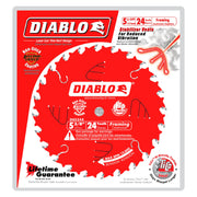 Diablo D0524X 5-3/8 in. x 24-Tooth  Framing Trim Saw Blade
