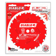 Diablo D0620X 6 in. x 20-Tooth  Framing Saw Blade for Porter Cable Saw Boss