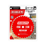 Diablo D0632GPA 6-1/2 in. x 32-Tooth  Wood & Metal Carbide Saw Blade