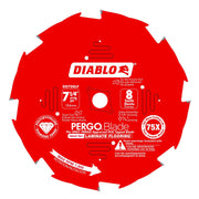 Diablo D0708LF 7-1/4 in. x 8-Tooth  (PCD) Laminate Flooring Saw Blade