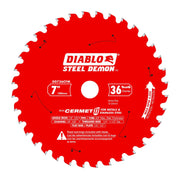 Diablo D0736CFM 7 in. x 36-Tooth  Steel Demon Cermet II Saw Blade for Thick Metal