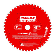Diablo D0748CFM 7 in. x 48-Tooth  Steel Demon Cermet II Saw Blade for Medium Metal