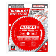 Diablo D0756F 7-1/4 in. x 56-Tooth  Steel Demon Metal Cutting Saw Blade