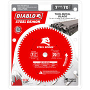 Diablo D0770F 7-1/4 in. x 70-Tooth  Steel Demon Metal Cutting Saw Blade