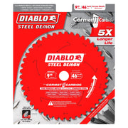 Diablo D0946CF 9 in. x 46-Tooth  Steel Demon Cermet Metal and Stainless Steel Cutting Saw Blade