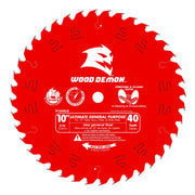 Diablo D1040UX 10 in. 40-Tooth Ultimate General Purpose Saw Blade