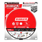 Diablo D1296N 12 in. X 96-Tooth  Medium Aluminum Saw Blade