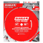 Diablo D1490CF 14-in. x 90-Teeth Steel Demon Cermet II Saw Blade for Thin Metal