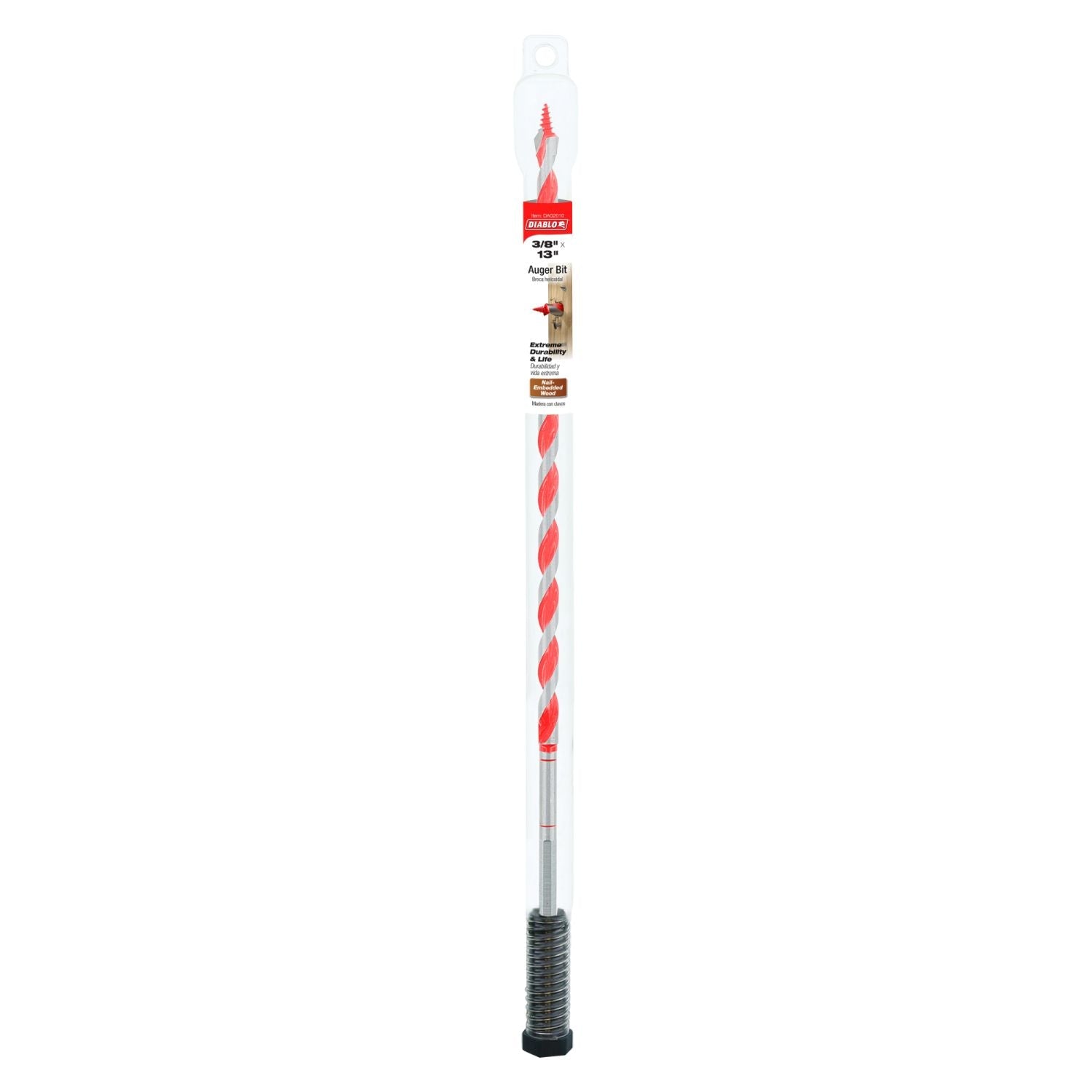 Diablo DAG2010 3/8 Inch x 13 Inch Auger Bit