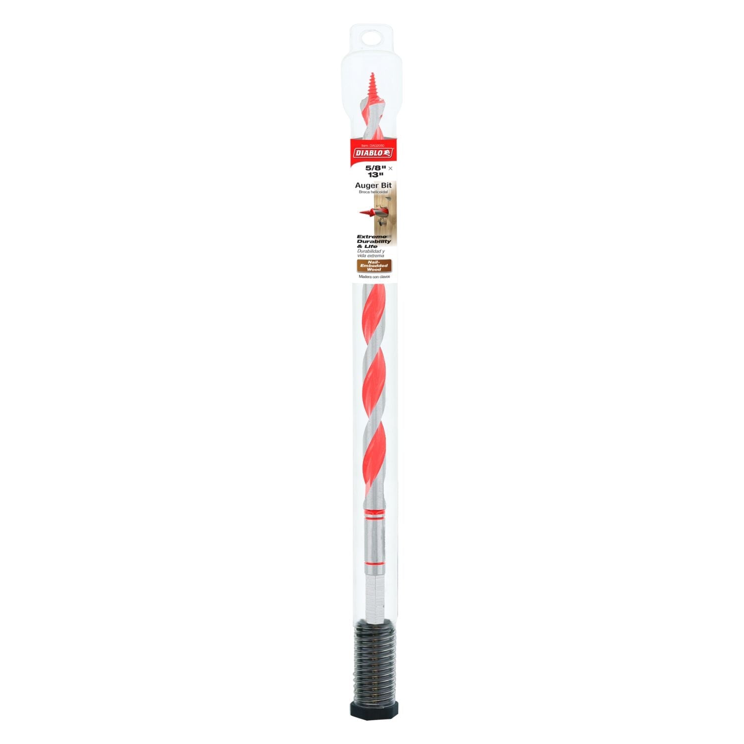 Diablo DAG2050 5/8 Inch x 13 Inch Auger Bit