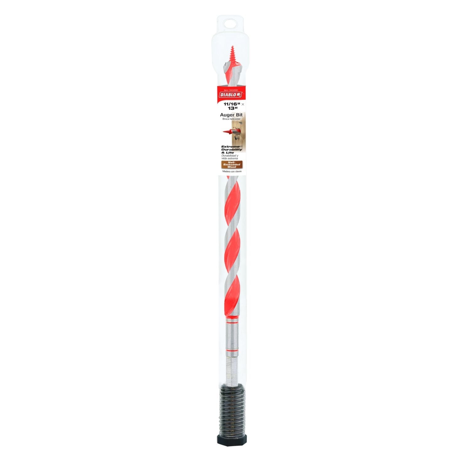 Diablo DAG2060 11/16 Inch x 13 Inch Auger Bit