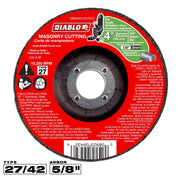 Diablo DBD040125701C 4 Inch Masonry Cut Off Disc - Type 27