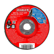Diablo DBD040125701F 4 Inch Metal Cut Off Disc - Type 27