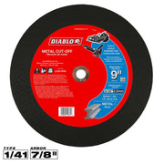 Diablo DBD090094101F 9 in. Metal Cut-Off Disc