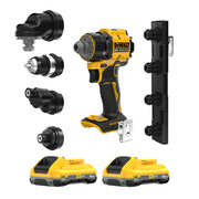 DeWALT DCD803B ATOMIC 20V MAX 5-in-1 Brushless Cordless Multi-Head Drill/Driver w/ (2) 20V MAX XR POWERPACK 4.0Ah Batteries