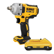 DeWALT DCF891B 20V MAX* XR 1/2-in Mid-Range Impact Wrench with Hog Ring Anvil w/ (1) 20V MAX 4.0Ah Compact Battery