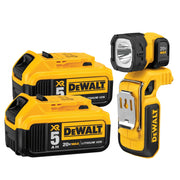 Dewalt DCL044 20V MAX 160 Lumen LED Handheld Worklight with 20V MAX 5.0Ah Battery 2-Pk