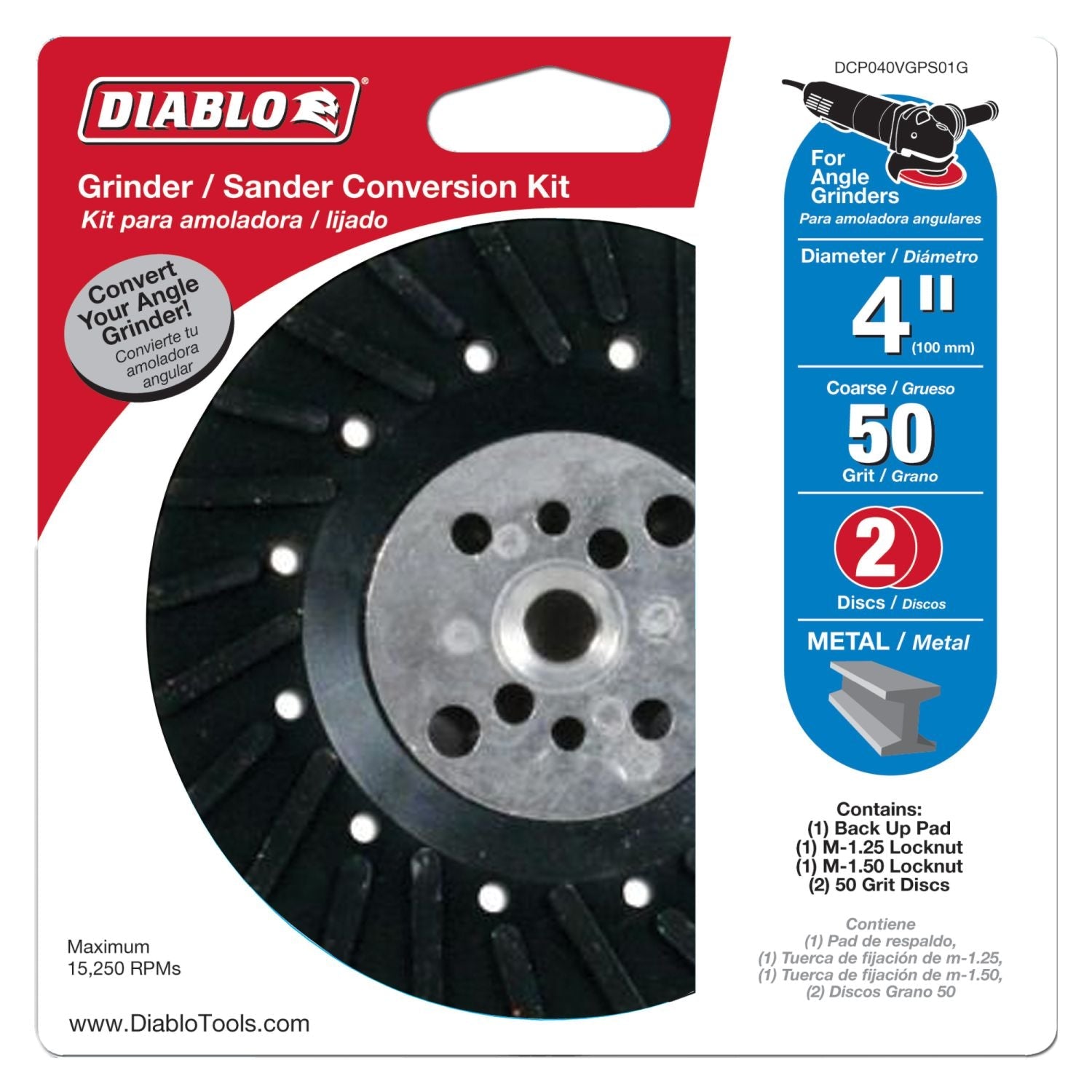 Diablo DCP040VGPS01G 4 Inch Conversion Kit