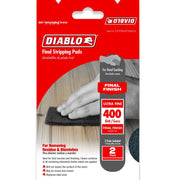 Diablo DCP060SFNN02G 400-Grit (Ultra Fine) Final Stripping Pads, 2-Pack