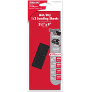 Diablo DCS323ASTS08G Wet/Dry 1/3 Sheet (3-2/3 in x 9-inch) Sanding Sheet Assorted Pack, 8-Piece