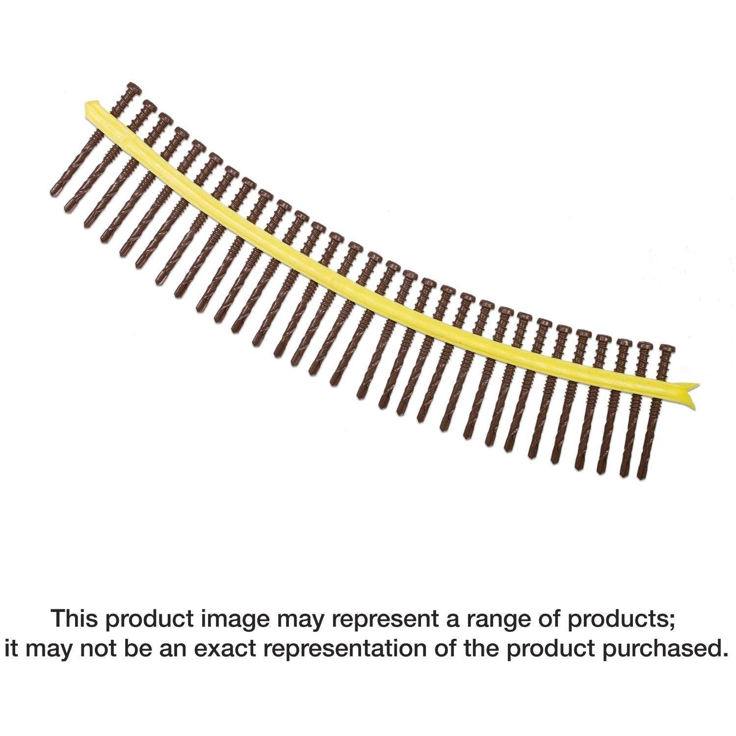 Simpson Strong-Tie DCSD238SGR01 Deck-Drive DCSD COMPOSITE-TO-STEEL Screw (Collated),  #10 x 2-3/8-in. Quik Guard Gray 01, 1000-Pack