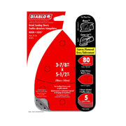 Diablo DCTCAT080H05G Detail 3-7/8 Inch x 5-1/2 Inch CAT/Mouse Hook & Lock 80 Grit , 5-Pack