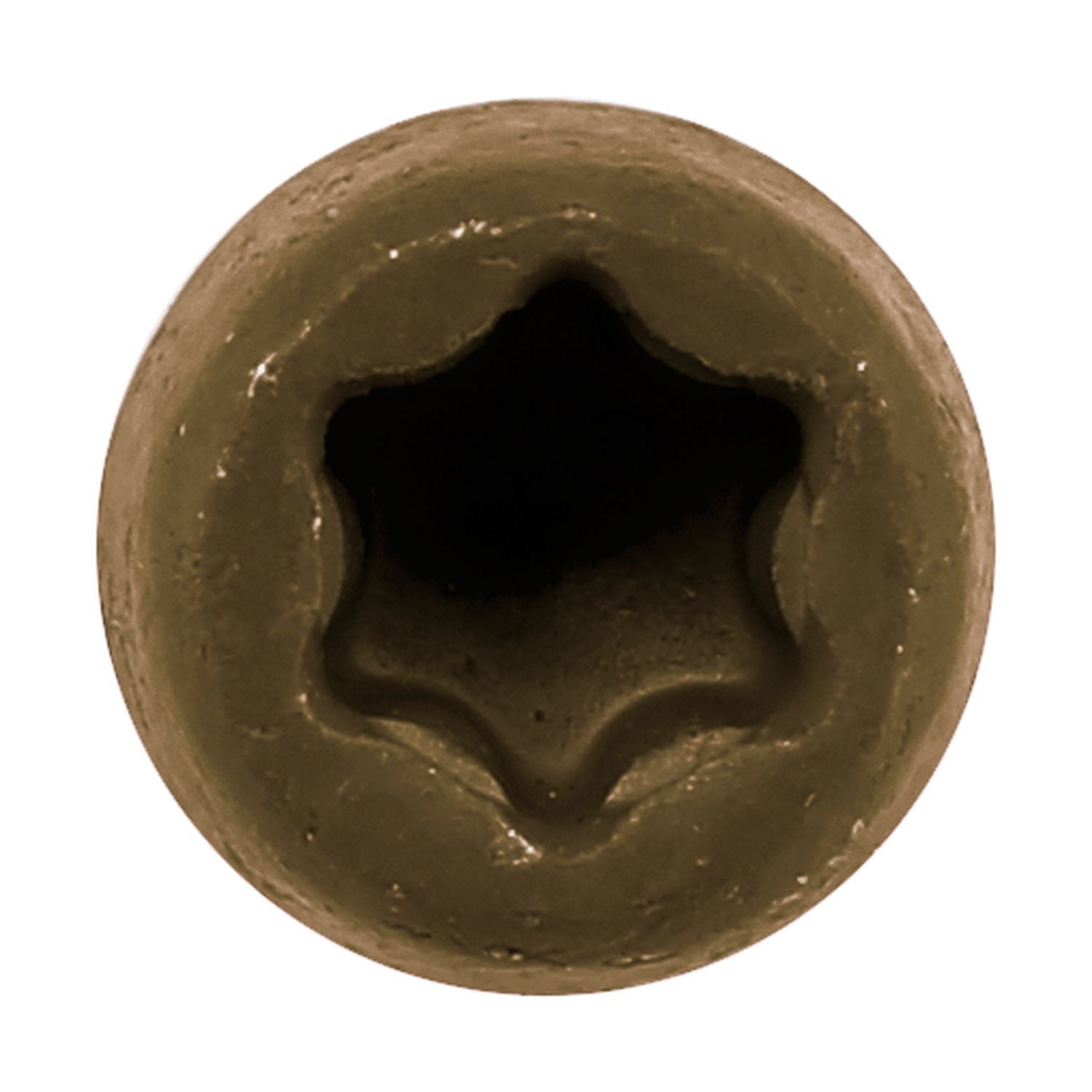 Simpson Strong-Tie DCU234BR01R350 Deck-Drive DCU COMPOSITE Screw,  #10 x 2-3/4-in. T20, Quik Guard, Brown 01, 350-Pack