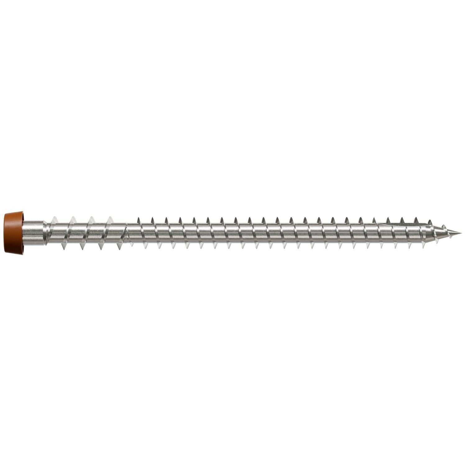 Simpson Strong-Tie DCU234C316TN01 Deck-Drive DCU COMPOSITE Screw,  #10 x 2-3/4-in. T20, Type 316, Tan 01, 70-Pack