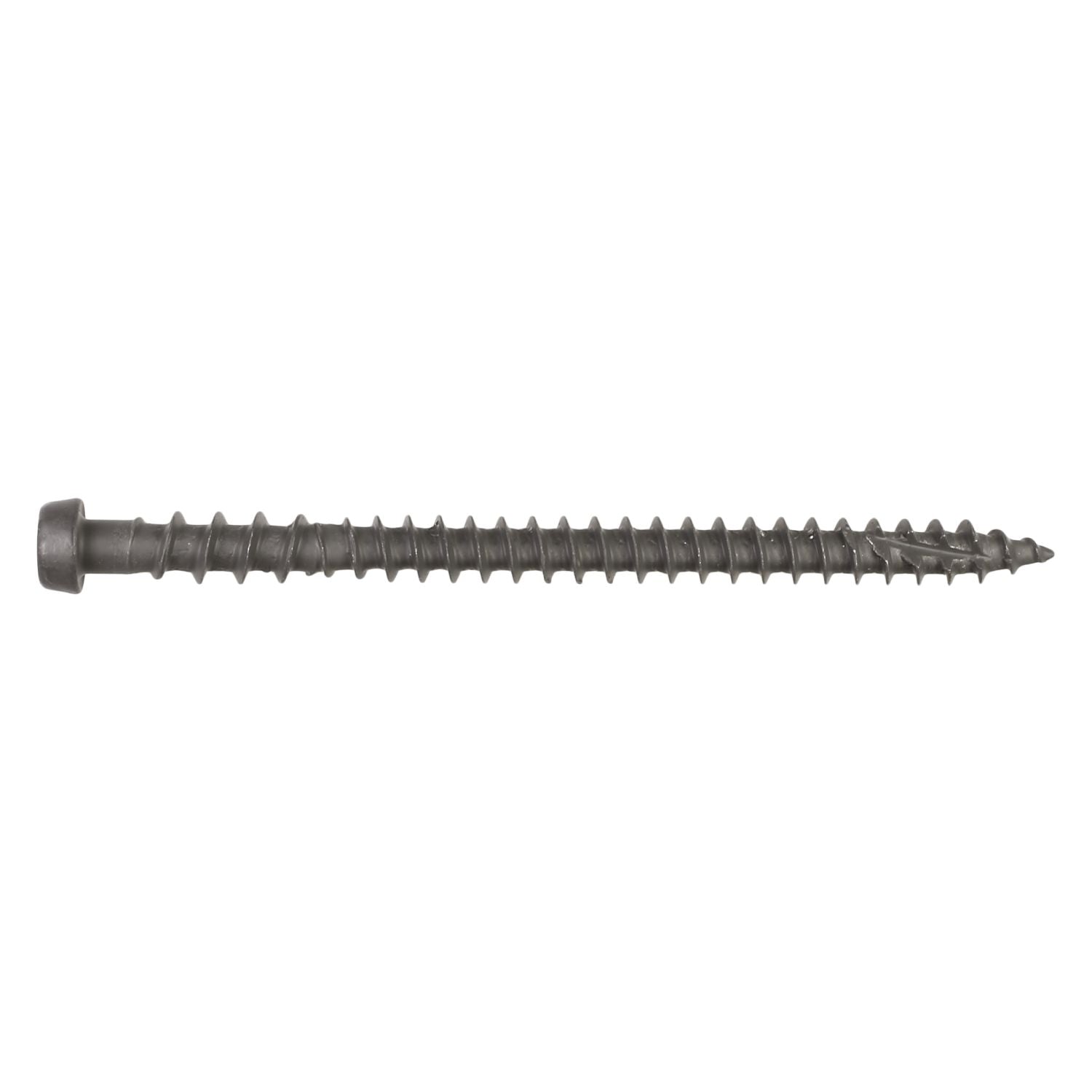 Simpson Strong-Tie DCU234GR04R350 Deck-Drive DCU COMPOSITE Screw,  #10 x 2-3/4-in. T20, Quik Guard, Gray 04, 350-Pack