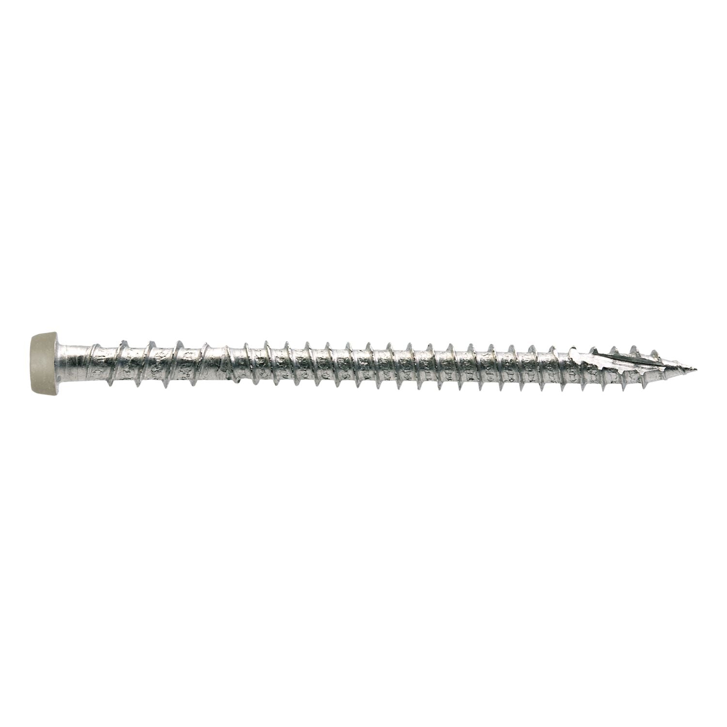 Simpson Strong-Tie DCU234GRR350 Deck-Drive DCU COMPOSITE Screw,  #10 x 2-3/4-in. T20, Quik Guard, Gray, 350-Pack