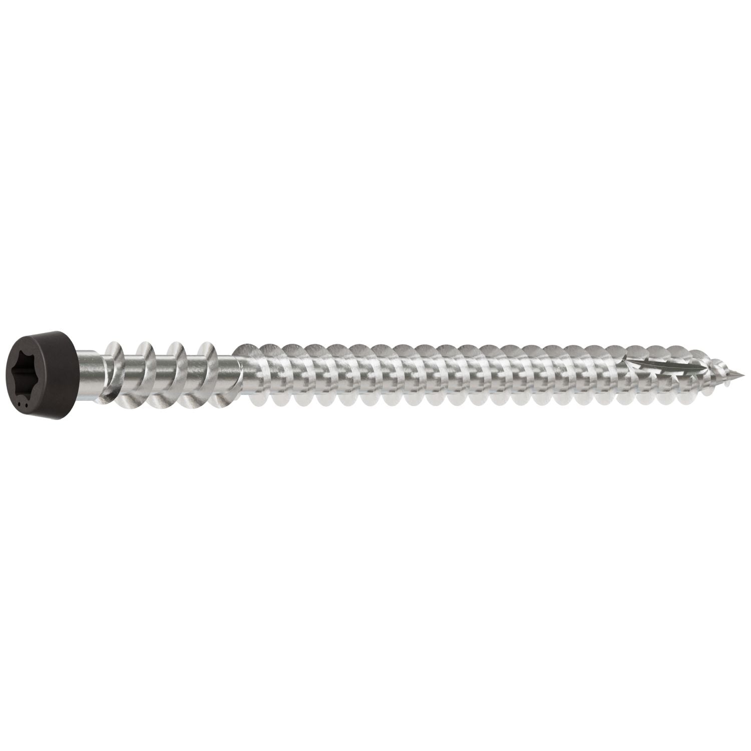 Simpson Strong-Tie DCU234MB305GR04 Deck-Drive DCU COMPOSITE Screw,  #10 x 2-3/4-in. T20, Type 305, Gray 04, 1750-Pack