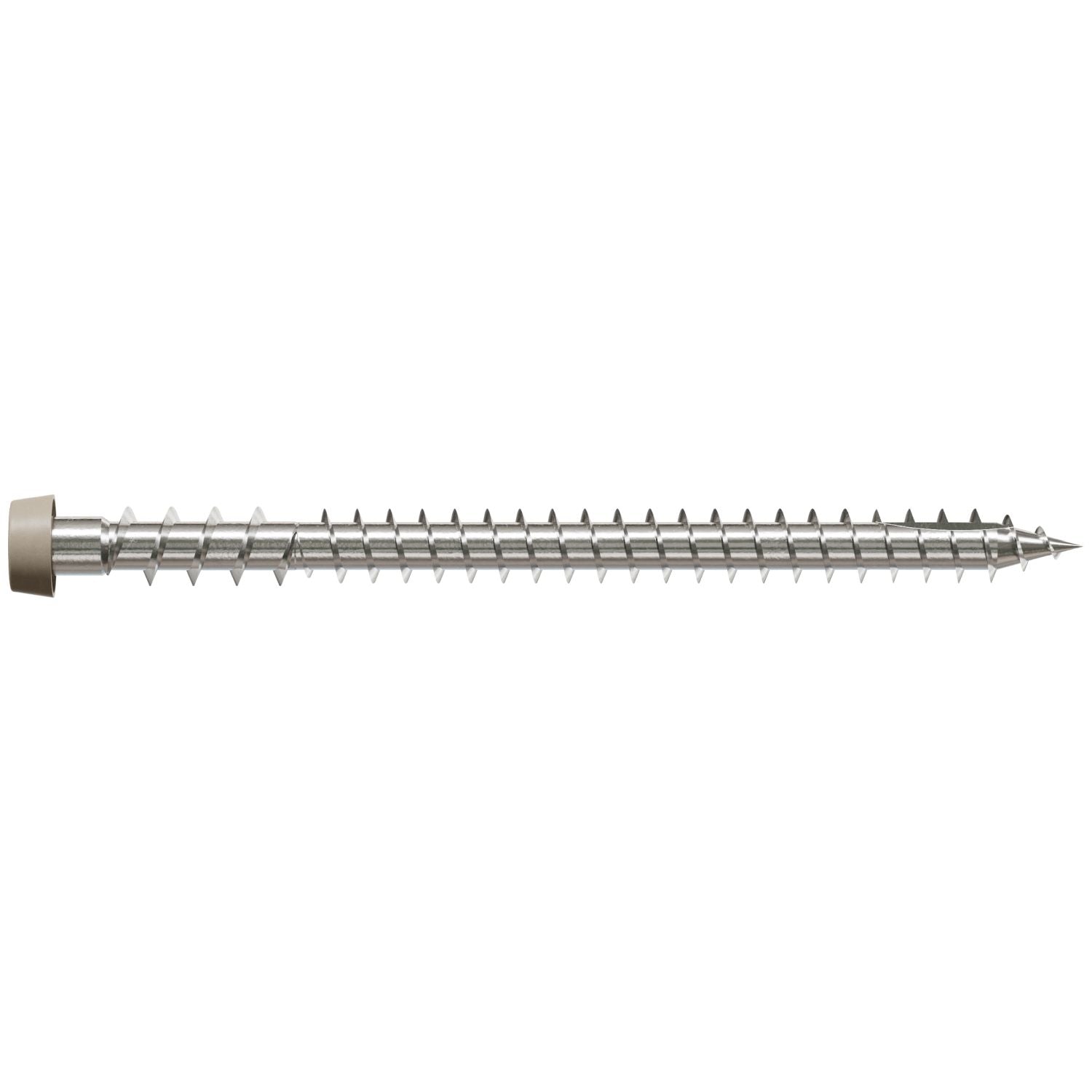 Simpson Strong-Tie DCU234MB305GR05 Deck-Drive DCU COMPOSITE Screw,  #10 x 2-3/4-in. T20, Type 305, Gray 05, 1750-Pack