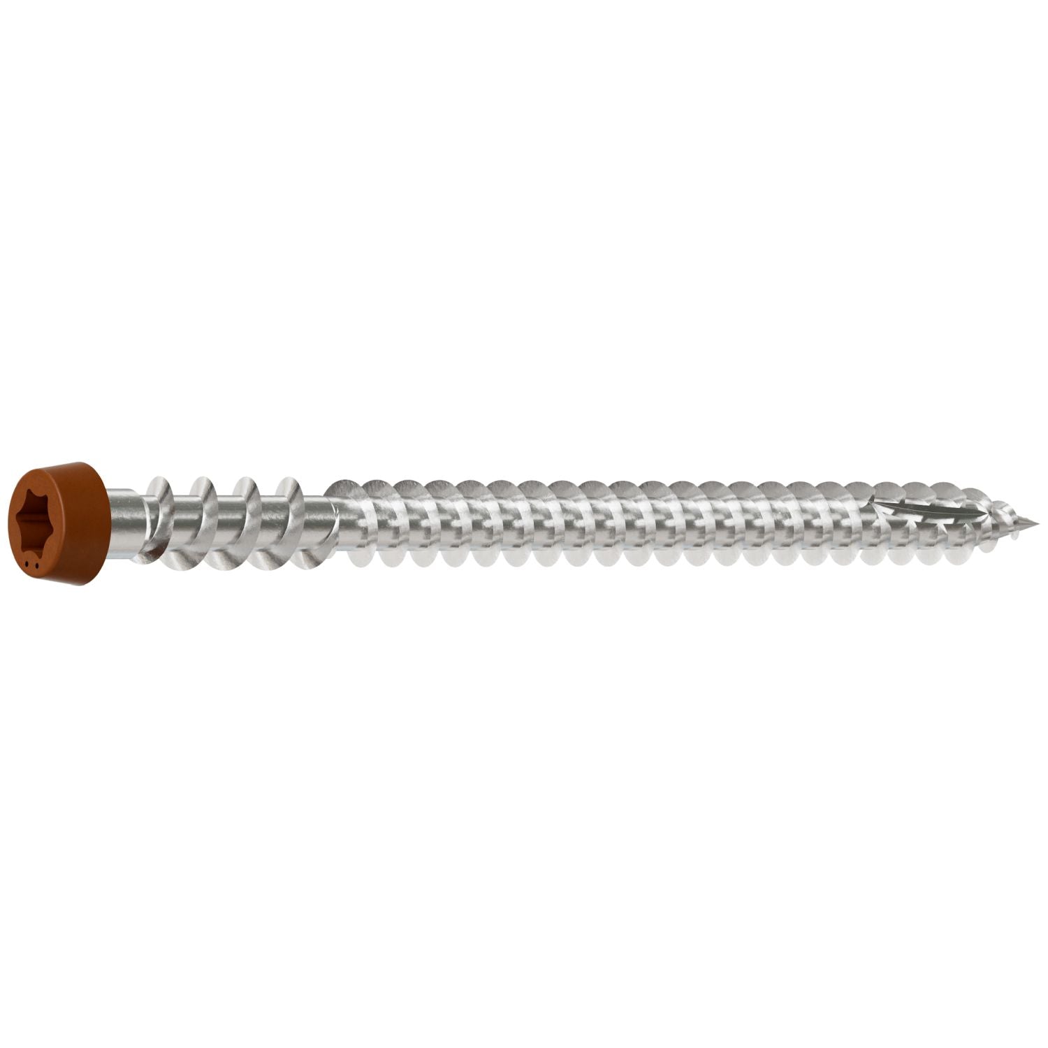 Simpson Strong-Tie DCU234MB305TN01 Deck-Drive DCU COMPOSITE Screw,  #10 x 2-3/4-in. T20, Type 305, Tan 01, 1750-Pack